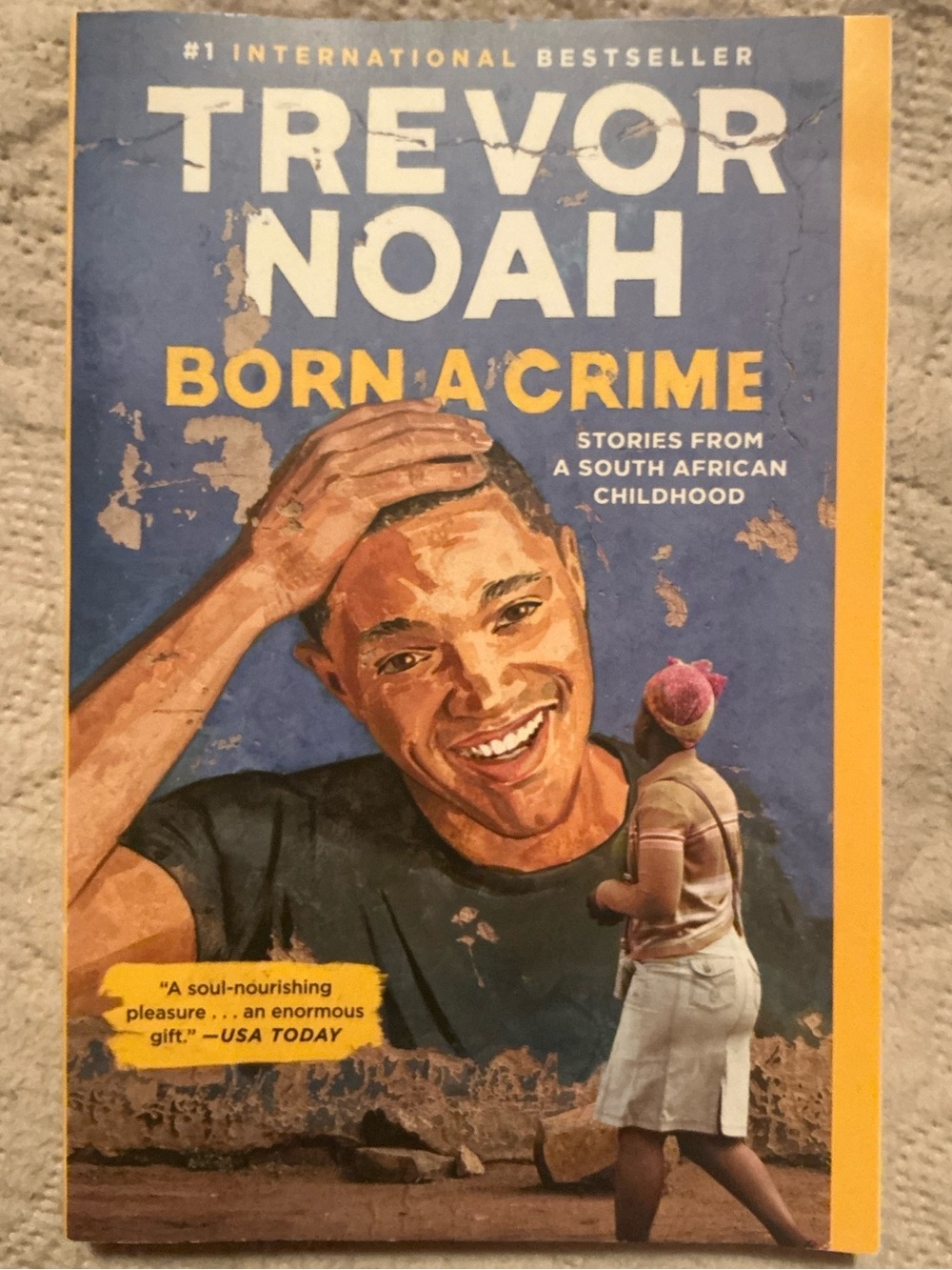 Trevor Noah Born A Crime Paperback Book Anchor Canada Memoir Bestseller